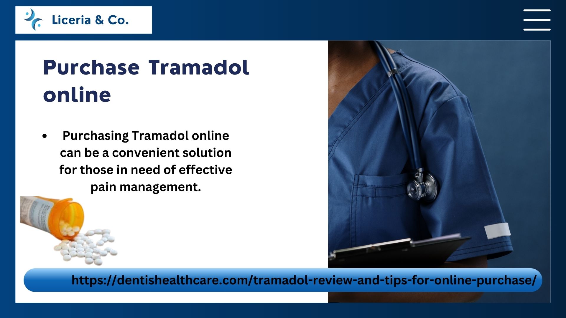 Order Tramadol Online: Safe & Reliable Pain Relief